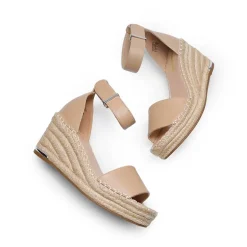 Adjustable Ankle Strap Espadrille Platform Sandals