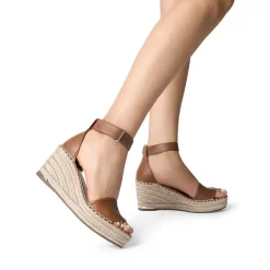 Adjustable Ankle Strap Espadrille Platform Sandals