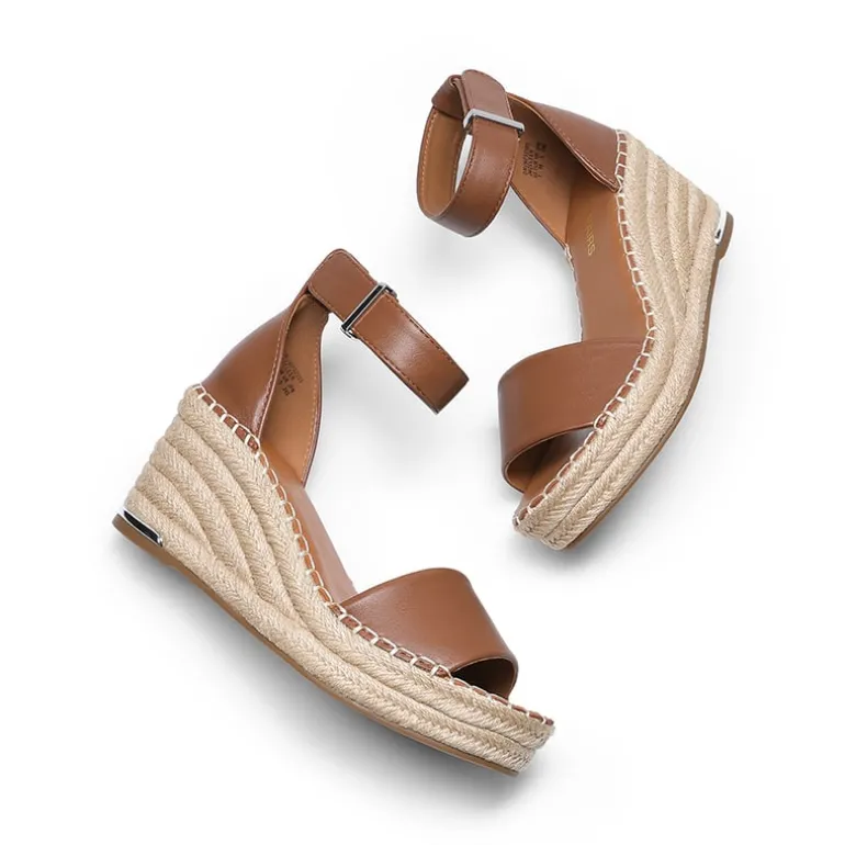 Adjustable Ankle Strap Espadrille Platform Sandals