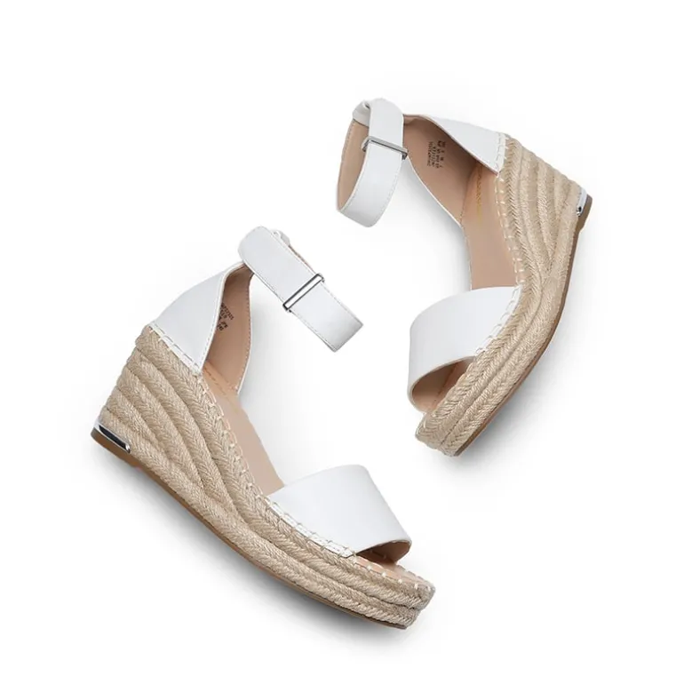 Adjustable Ankle Strap Espadrille Platform Sandals