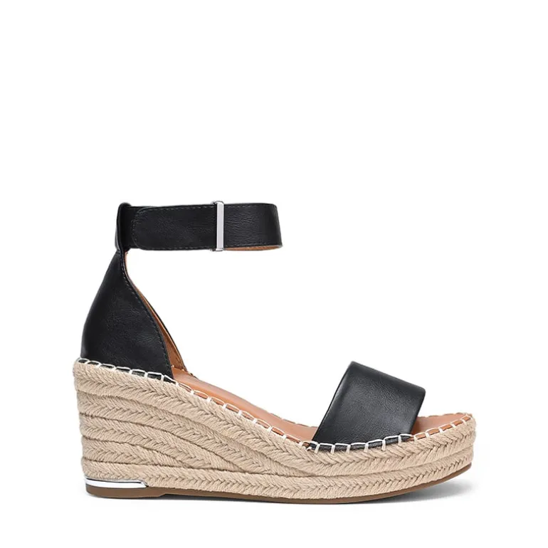 Adjustable Ankle Strap Espadrille Platform Sandals