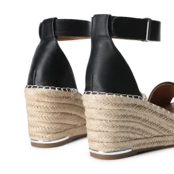 Adjustable Ankle Strap Espadrille Platform Sandals