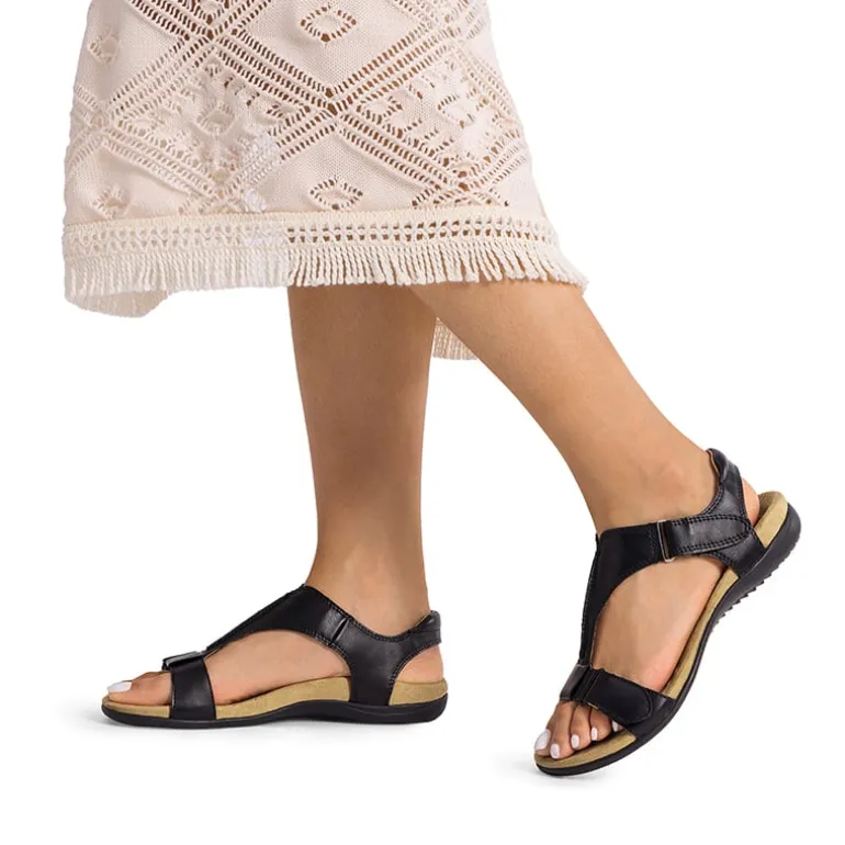 Adjustable Strap Arch Support Flat Sandals