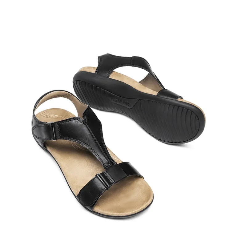 Adjustable Strap Arch Support Flat Sandals