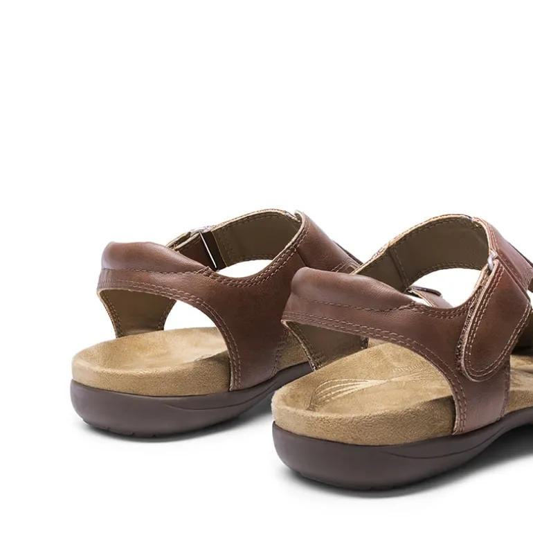 Adjustable Strap Arch Support Flat Sandals