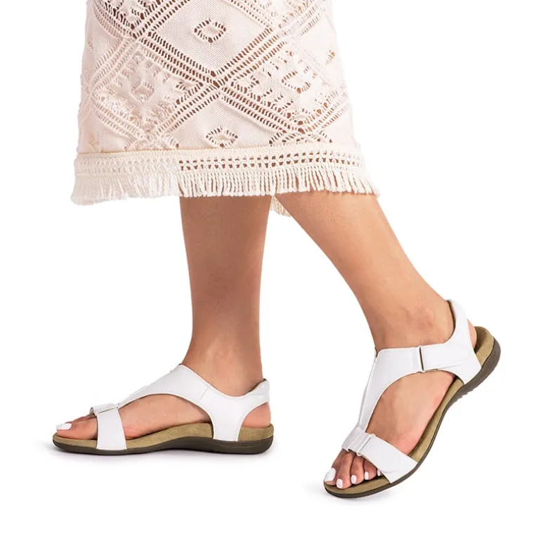 Adjustable Strap Arch Support Flat Sandals