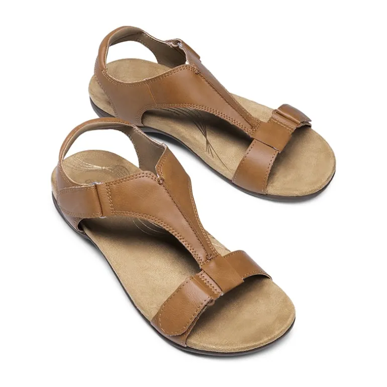 Adjustable Strap Arch Support Flat Sandals