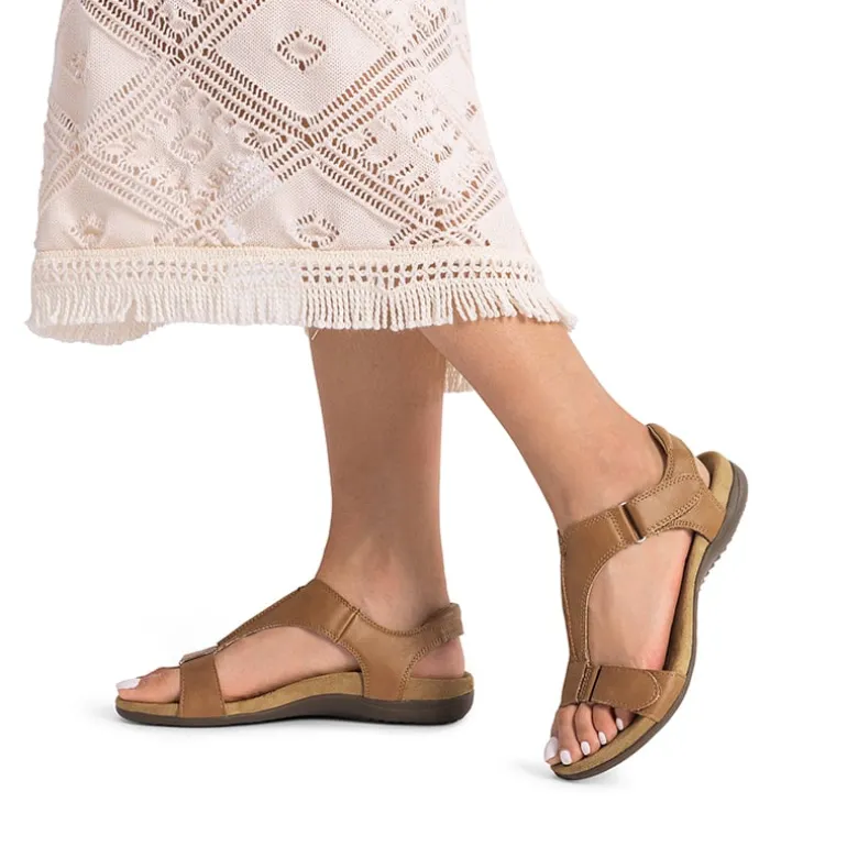 Adjustable Strap Arch Support Flat Sandals