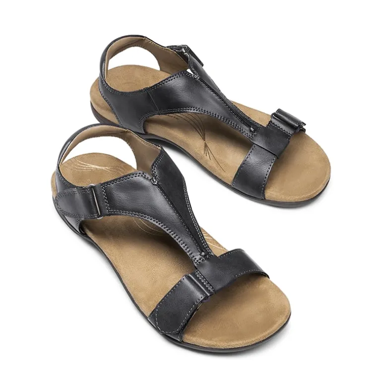 Adjustable Strap Arch Support Flat Sandals