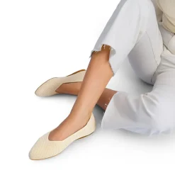 Almond Toe Arch Support Flats