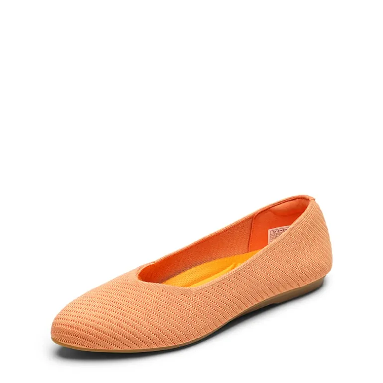 Almond Toe Arch Support Flats