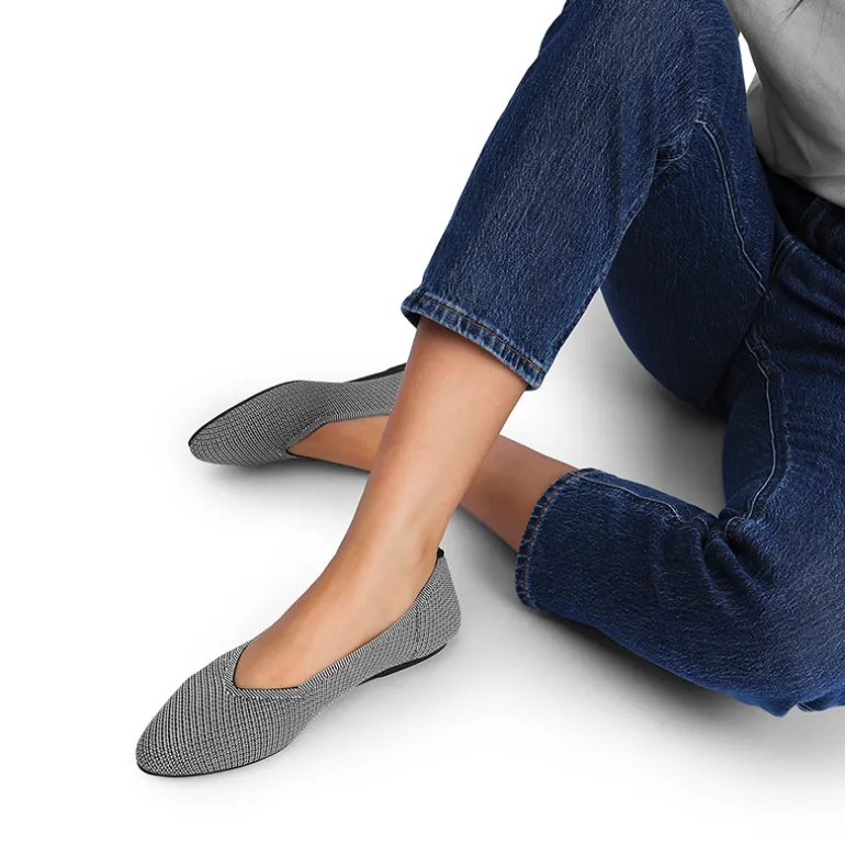 Almond Toe Arch Support Flats