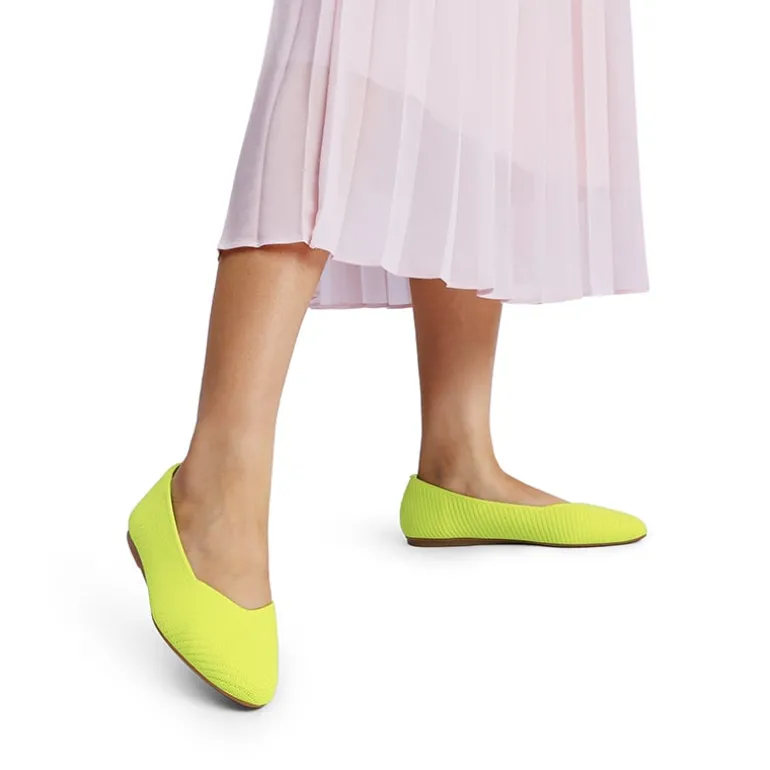 Almond Toe Arch Support Flats