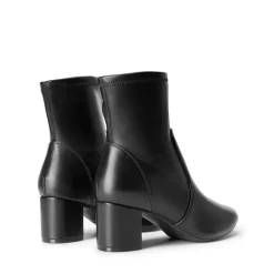 Almond Toe Chunky Ankle Boots
