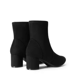 Almond Toe Chunky Ankle Boots