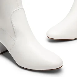 Almond Toe Chunky Ankle Boots