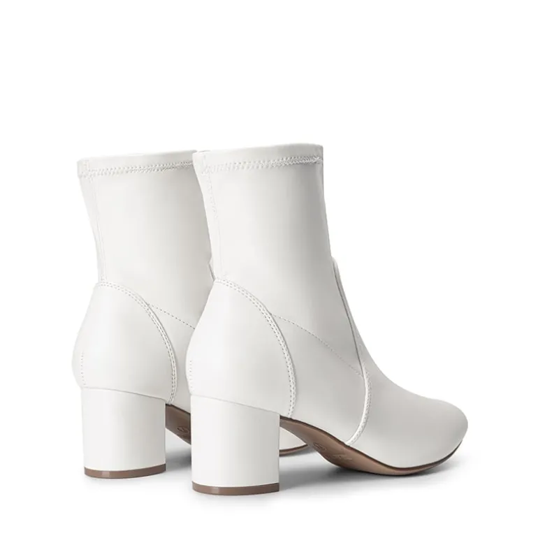 Almond Toe Chunky Ankle Boots