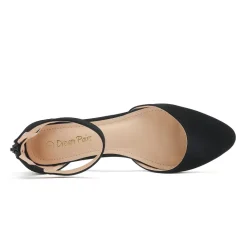 Amiga Ankle Strap Flats Shoes