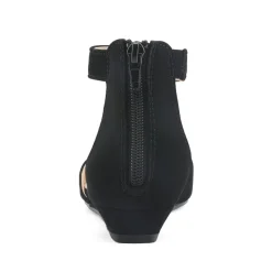 Amiga Ankle Strap Flats Shoes