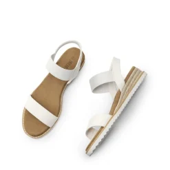 Ankle Elastic Strap Espadrille Flat Sandals