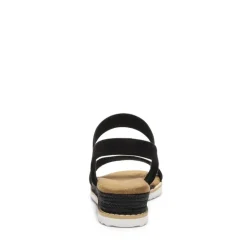 Ankle Elastic Strap Espadrille Flat Sandals