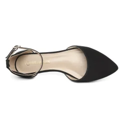 Ankle Strap Ballerina Flats