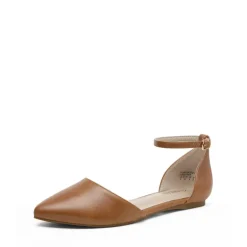 Ankle Strap Ballerina Flats