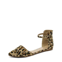 Ankle Strap Ballet Flats