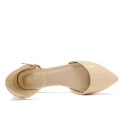 Ankle Strap Ballet Flats