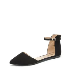 Ankle Strap Ballet Flats