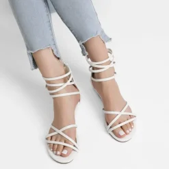 Ankle Strap Classic Low Wedge Sandals