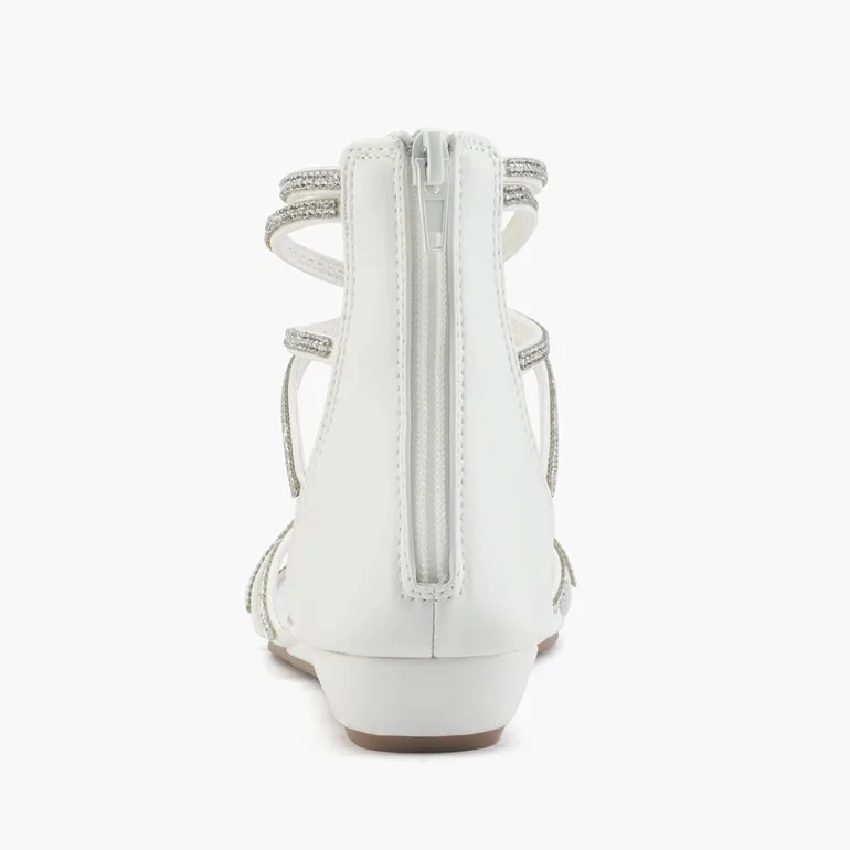 Ankle Strap Classic Low Wedge Sandals