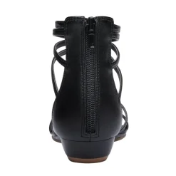 Ankle Strap Classic Low Wedge Sandals