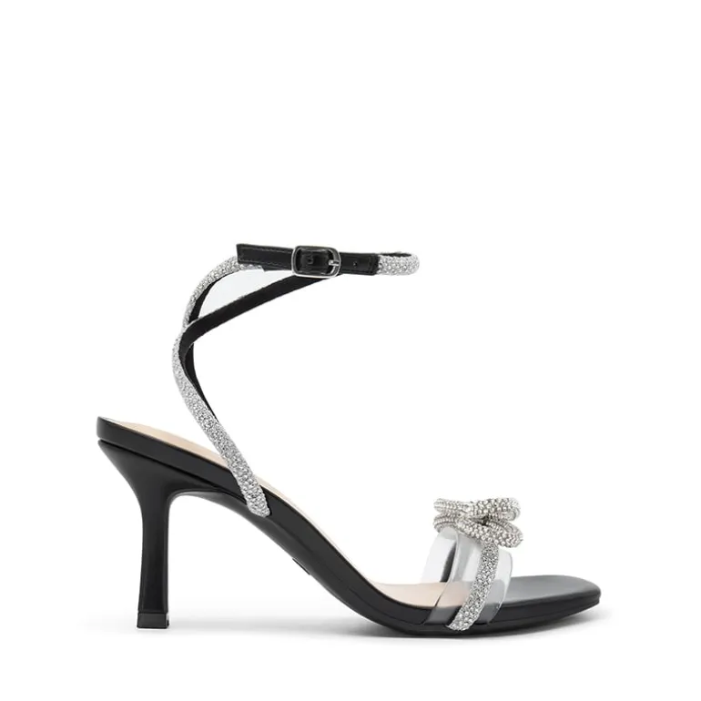 Ankle Strap Crystal Rhinestone Heels