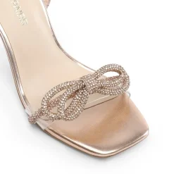 Ankle Strap Crystal Rhinestone Heels