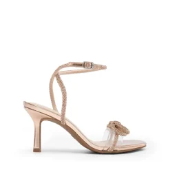 Ankle Strap Crystal Rhinestone Heels