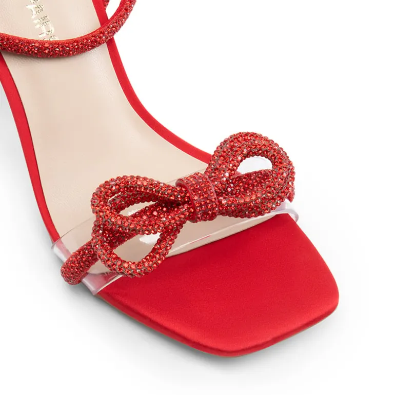 Ankle Strap Crystal Rhinestone Heels