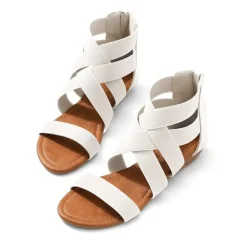 Ankle Strap Elastic Sandals