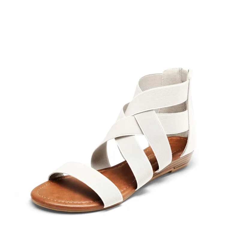 Ankle Strap Elastic Sandals