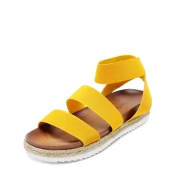 Ankle Strap Espadrille Platform Wedges