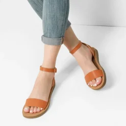 Ankle Strap Flat Buckle Sandals