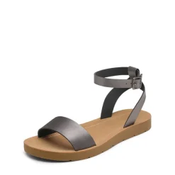 Ankle Strap Flat Buckle Sandals