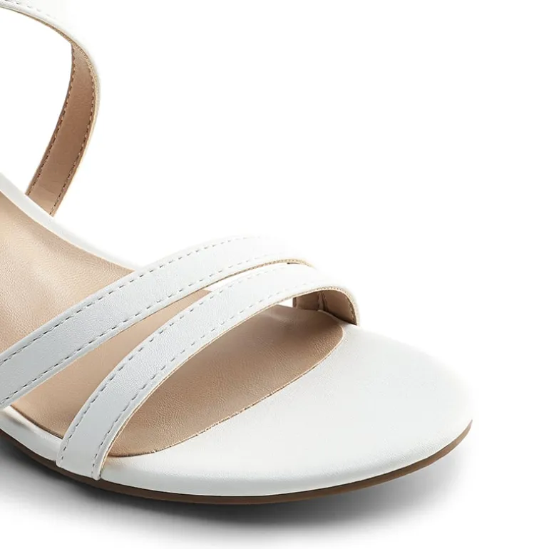 Ankle Strap Low Block Heels