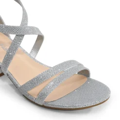 Ankle Strap Low Block Heels