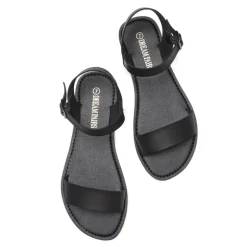 Ankle Strap Open Toe Flat Sandals