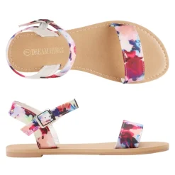 Ankle Strap Open Toe Flat Sandals