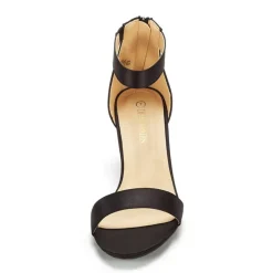 Ankle Strap Open Toe Kitten Heel Sandals