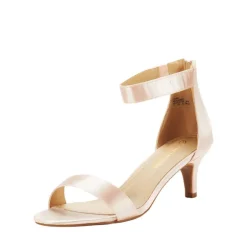 Ankle Strap Open Toe Kitten Heel Sandals
