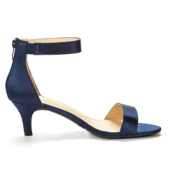 Ankle Strap Open Toe Kitten Heel Sandals