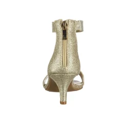 Ankle Strap Open Toe Kitten Heel Sandals